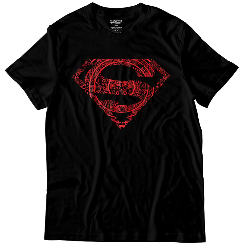 Superman Azteca Tijuana Camisetas